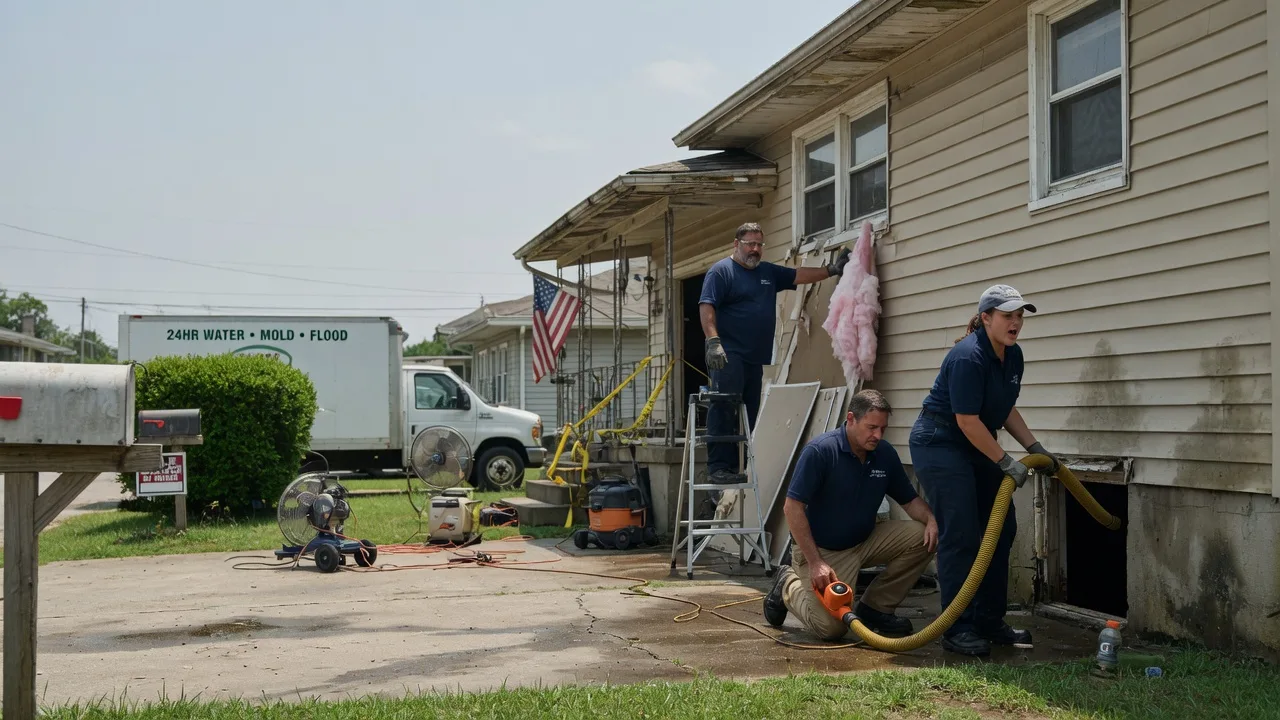 Water Damage Repair in Fort Branch, IN near me